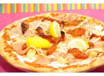 PIZZA AU SAUMON